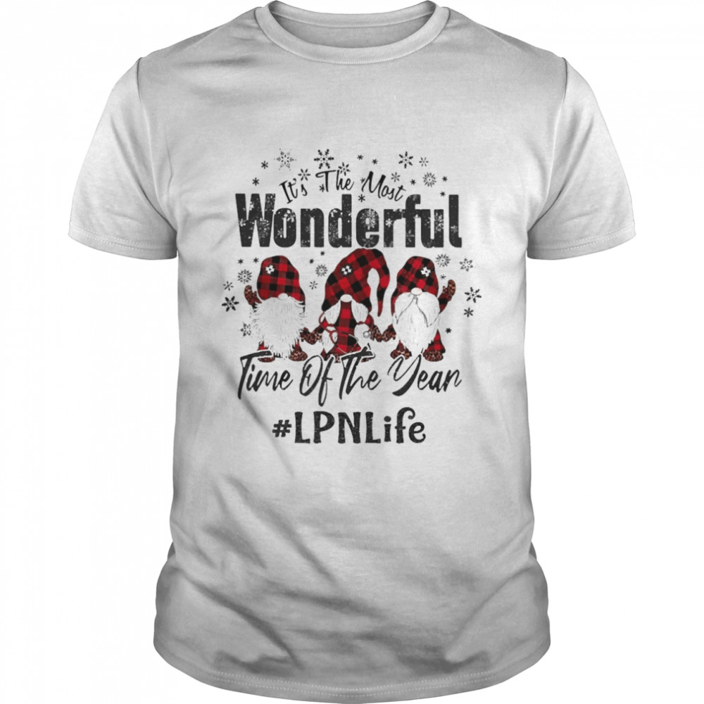 It’s The Most Wonderful Time Of The Year LPN Life Christmas Sweater Shirt