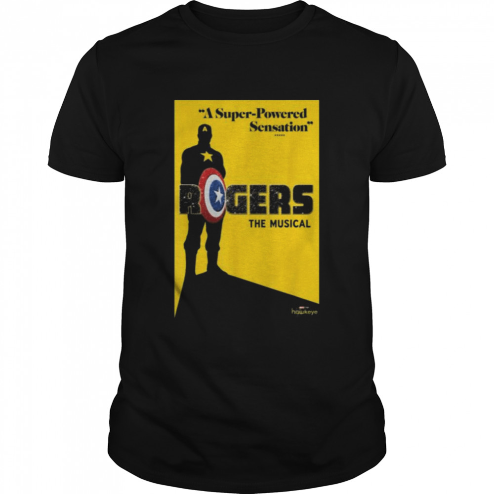 Hawkeye Rogers The Musical Poster Shirt