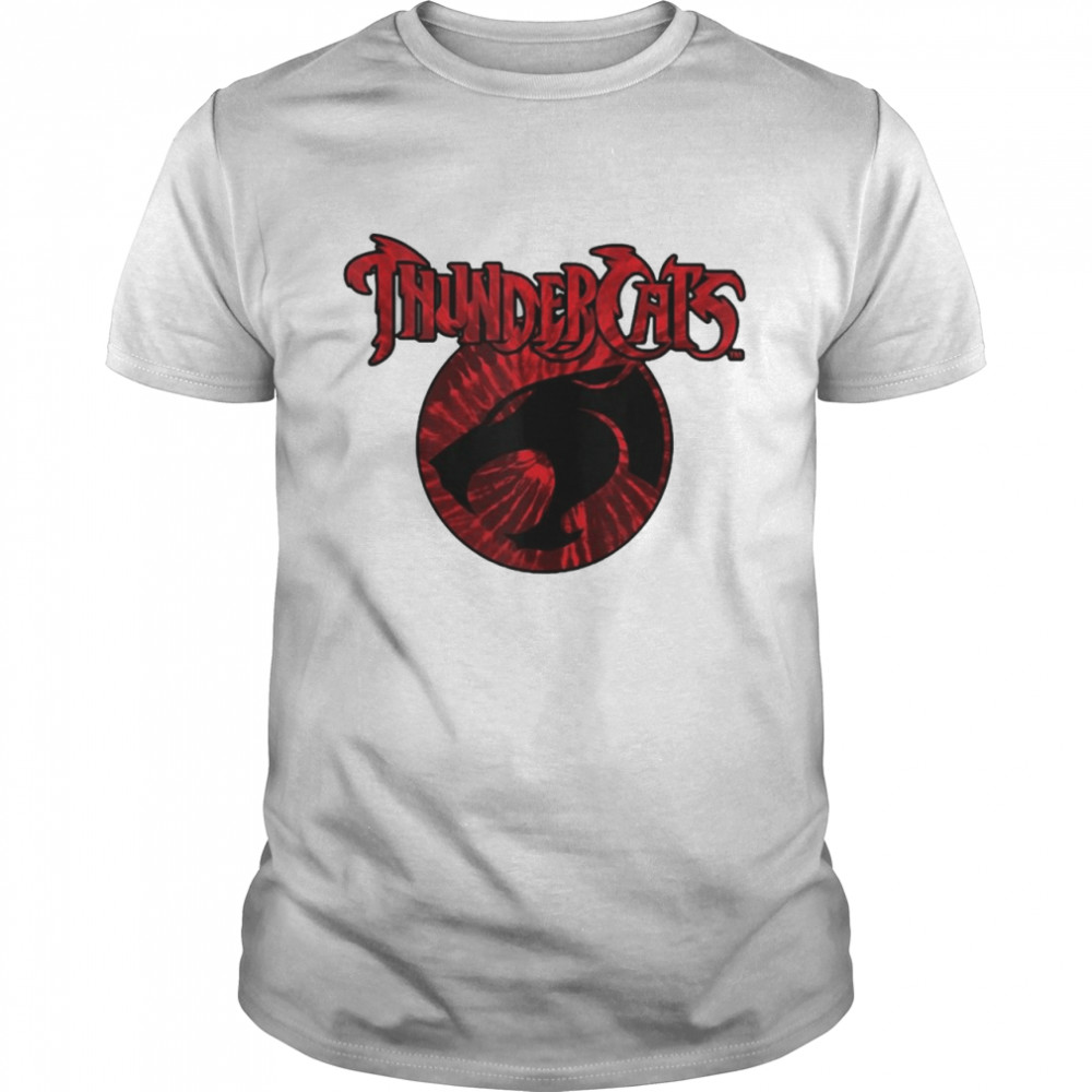 Thundercats Red Tie Dye Logo Shirt