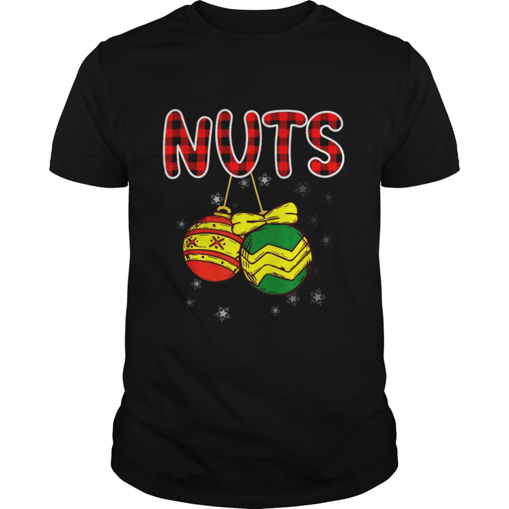 Christmas Couples Chestnuts Chest Nuts Matching Xmas Shirt