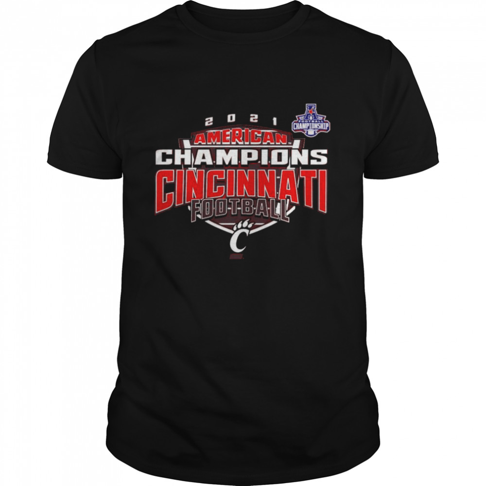 cincinnati Bearcats 2021 AAC Football Conference Champions shirt