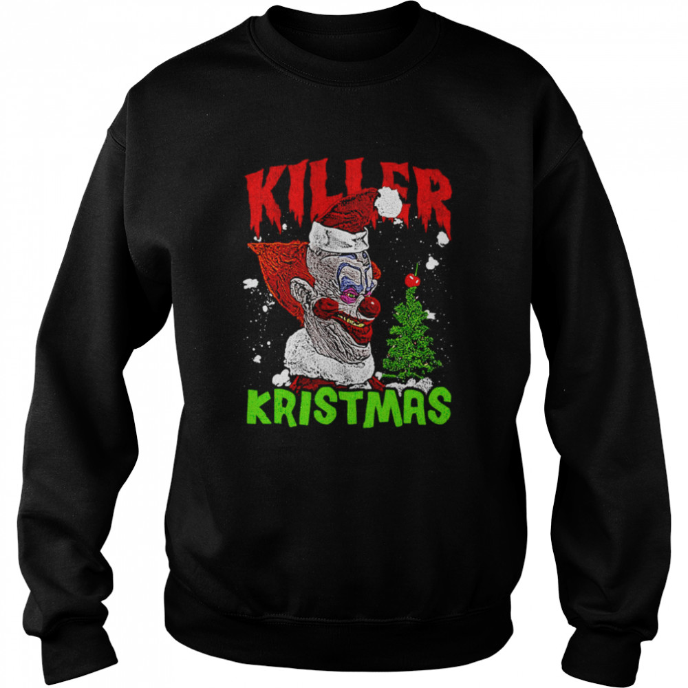 killer Kristmas Killer Klowns From Outer Space Christmas Sweater  Unisex Sweatshirt