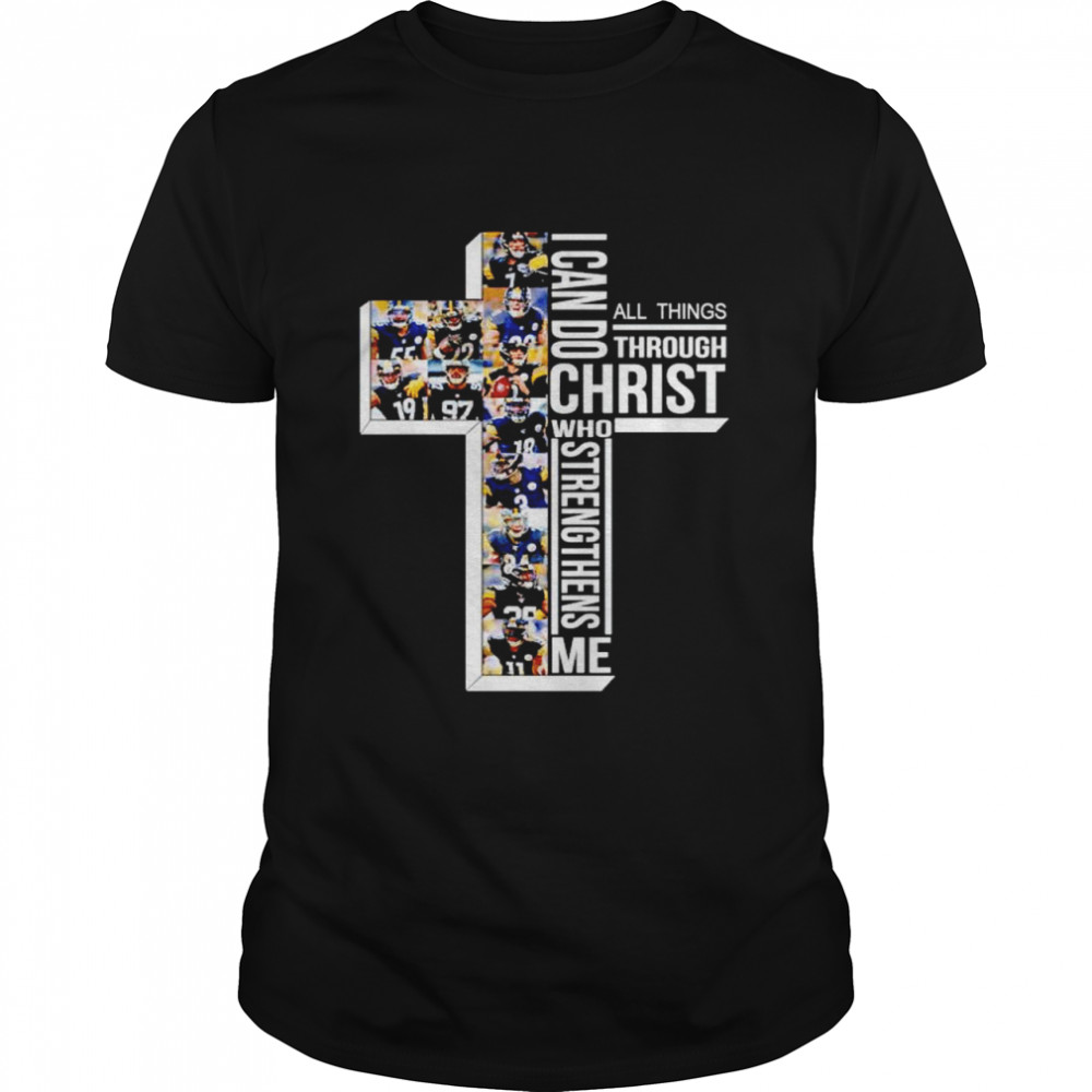 Steelers I can do all things through Christ who strengthens me shirt