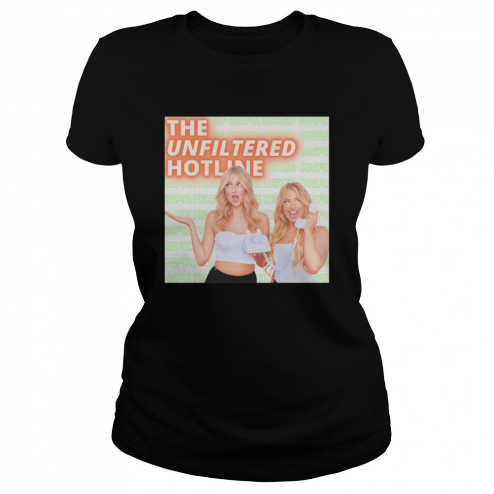 The unfiltered hotline shirt Classic Women's T-shirt