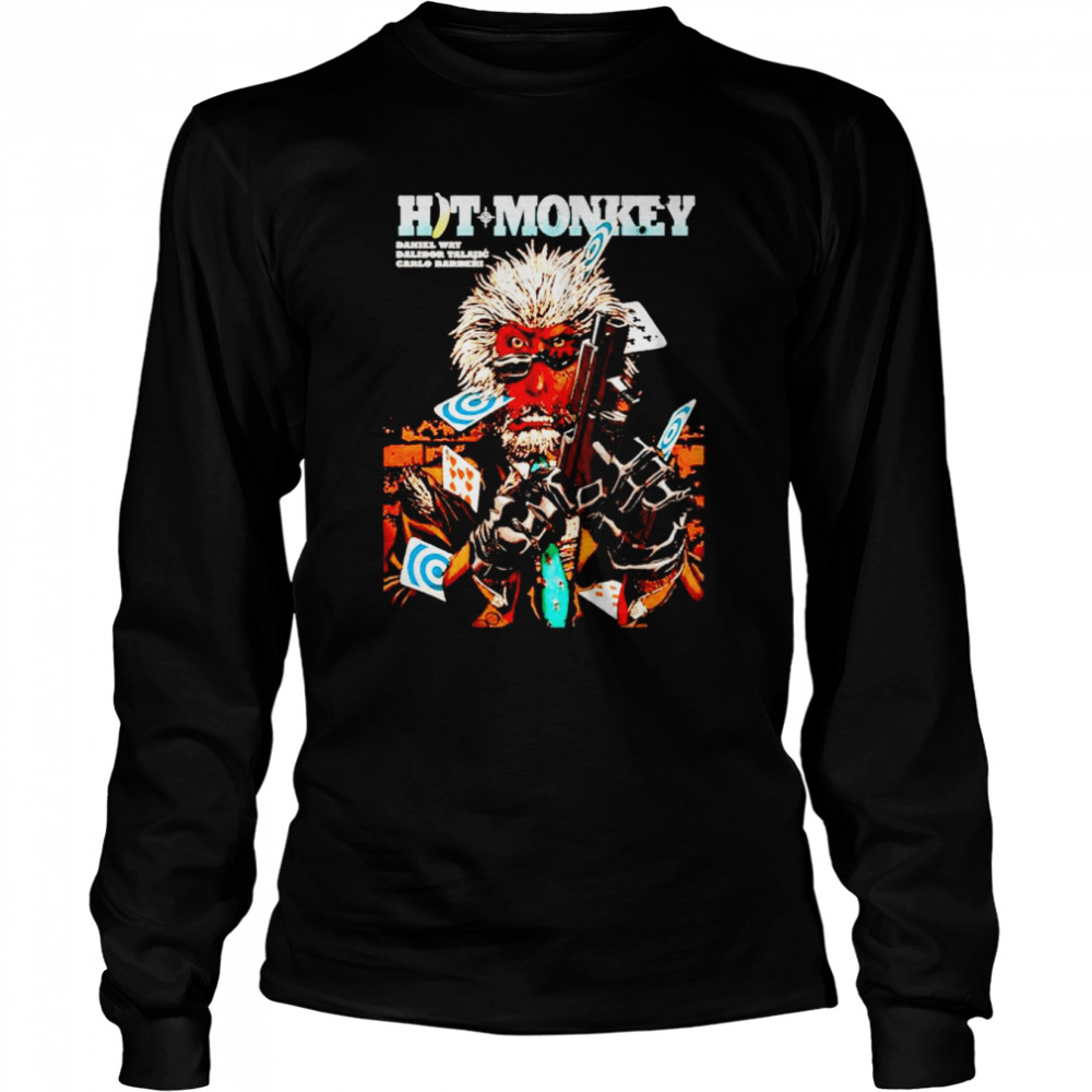 Hit Monkey Bullets & Bananas shirt Long Sleeved T-shirt