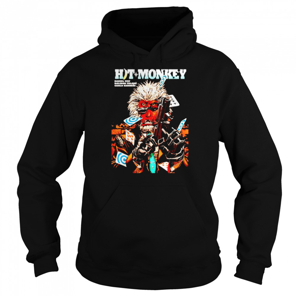 Hit Monkey Bullets & Bananas shirt Unisex Hoodie