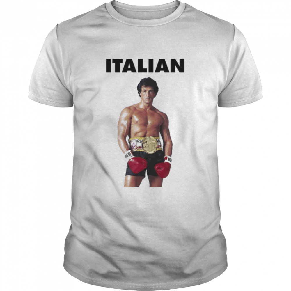 italian Rocky Sylvester Stallone Shirt
