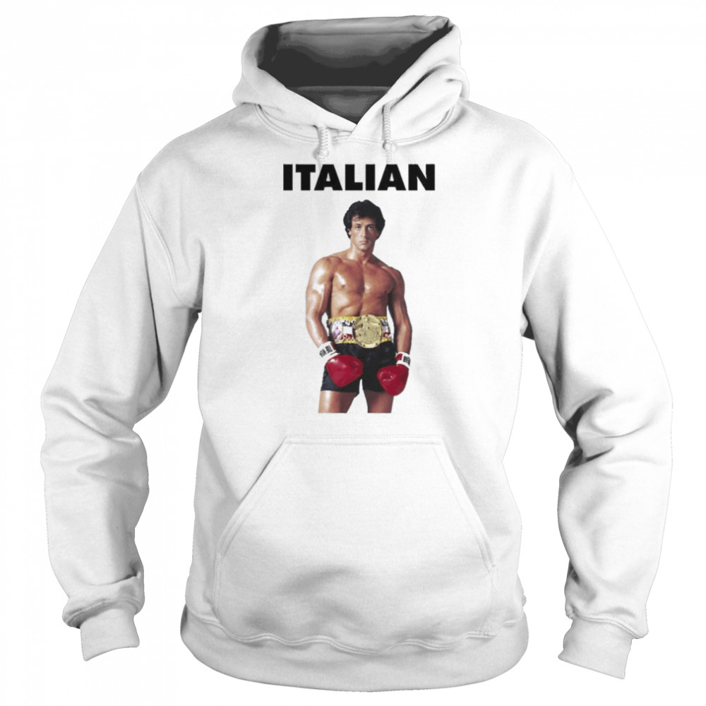 italian Rocky Sylvester Stallone  Unisex Hoodie