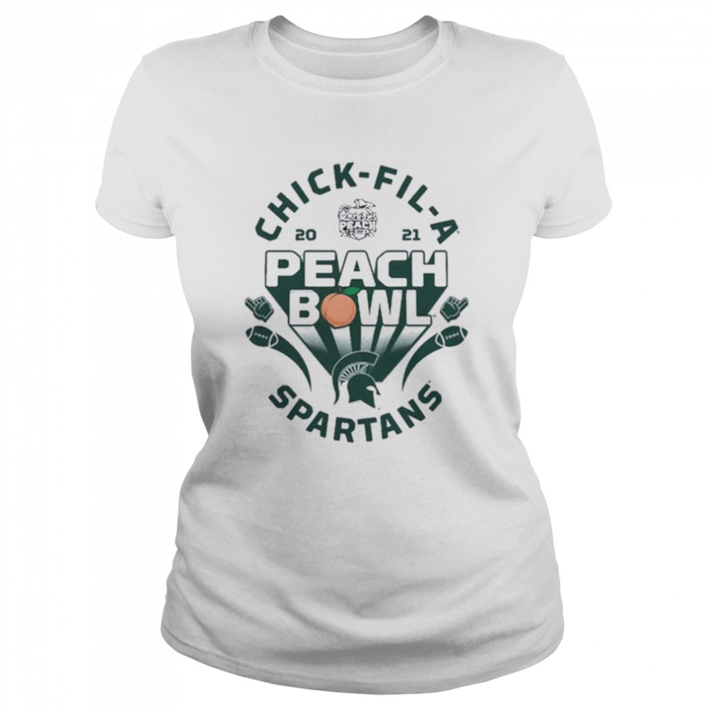 michigan State Spartans Peach Bowl  Classic Women's T-shirt