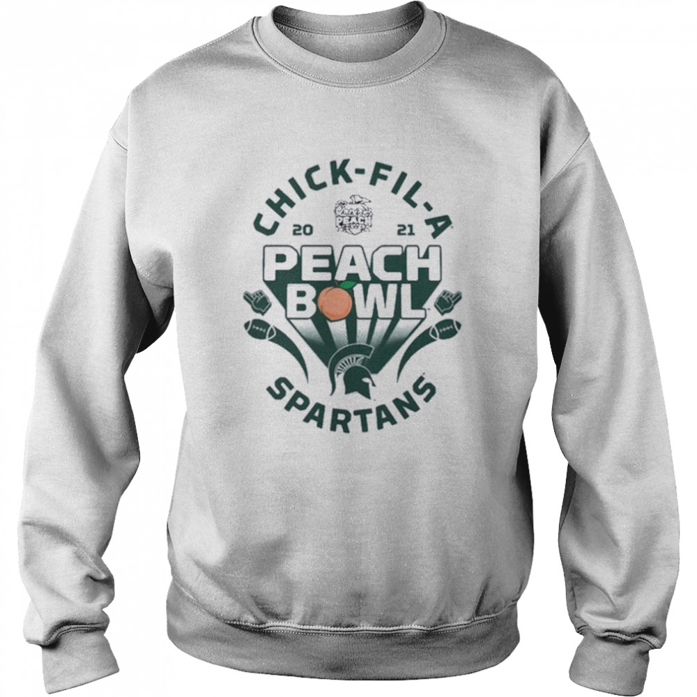 michigan State Spartans Peach Bowl  Unisex Sweatshirt