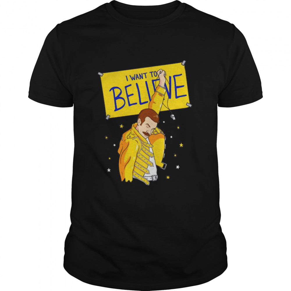 Ted Lasso I want to believe shirt
