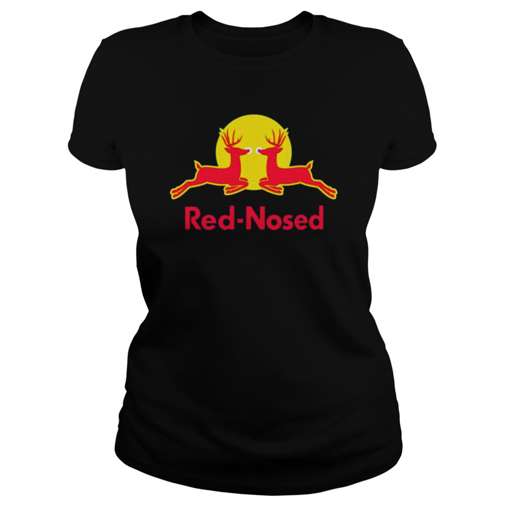 Top christmas red-nosed shirt Classic Women's T-shirt