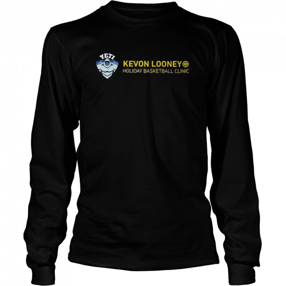 Yeti Kevon Looney Holiday Basketball Clinic  Long Sleeved T-shirt