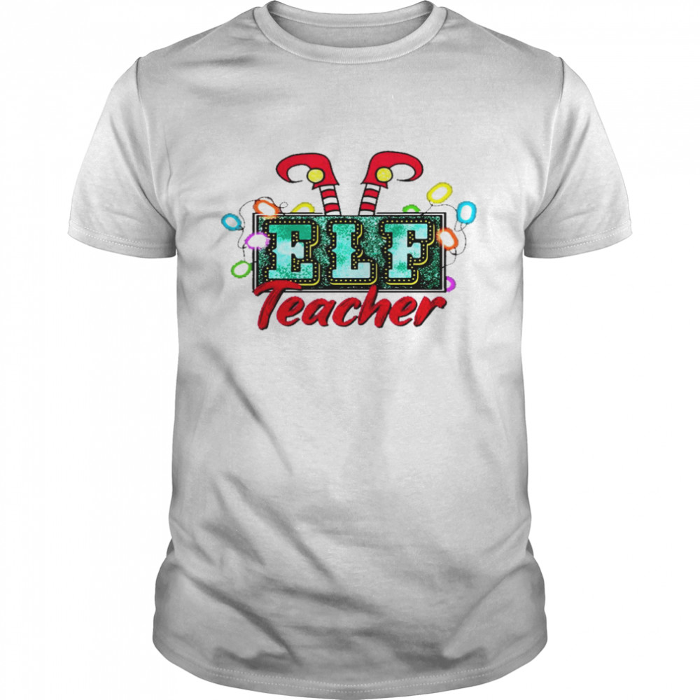 Elf teacher shirt Elf kindergarten teacher shirt