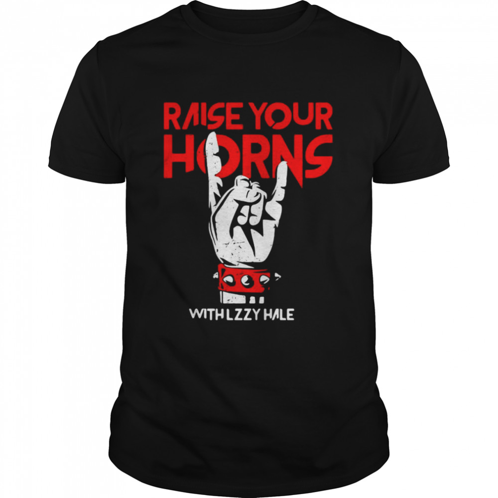 Halestorm Merch Raise Your Horns Shirt