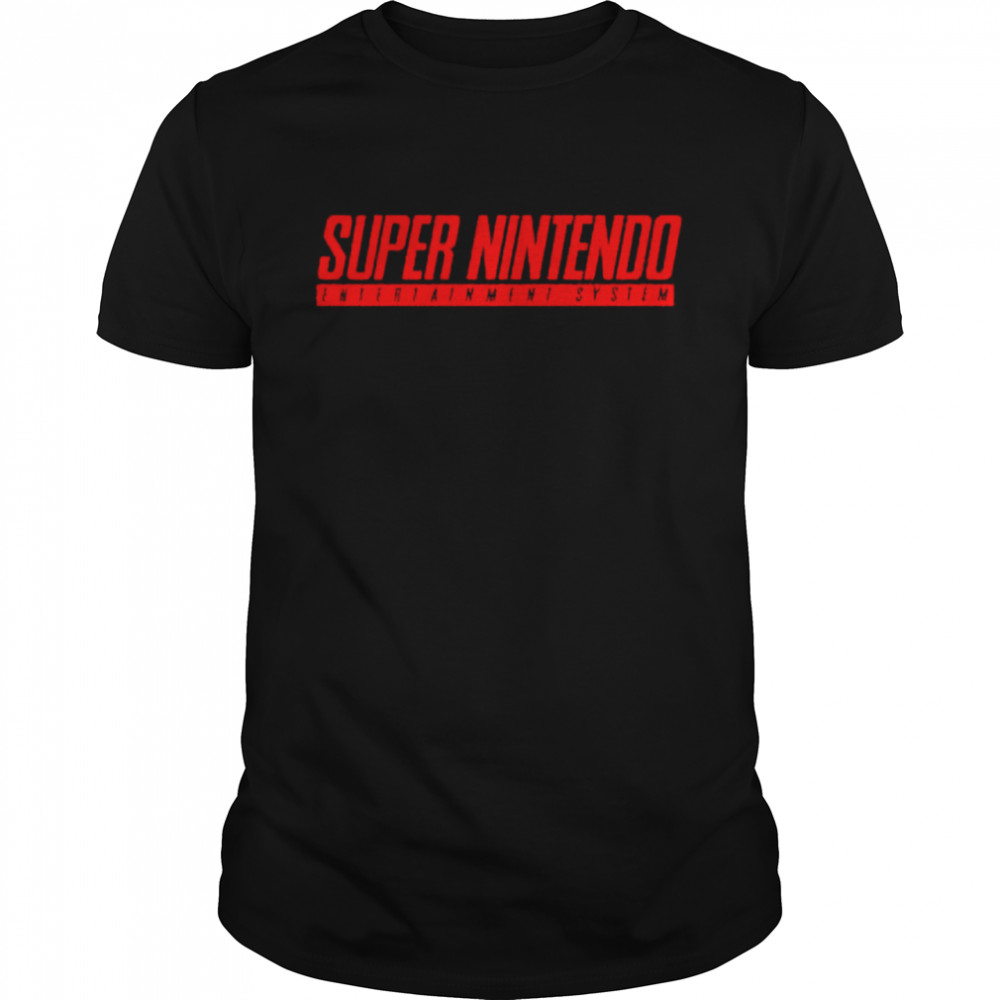 Super nintendo entertainment system shirt