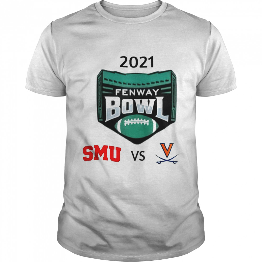 2021 Fenway Bowl SMU Mustangs vs UVA Cavaliers shirt