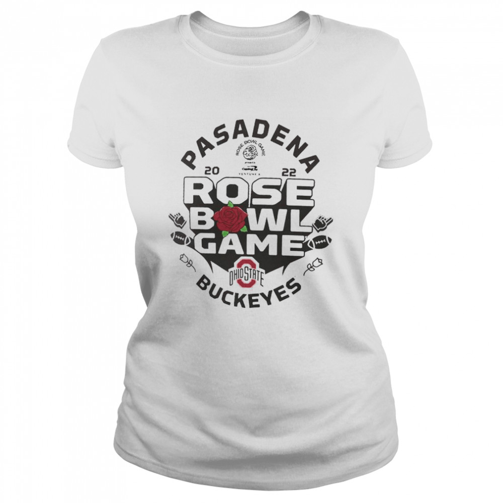 Ohio State Buckeyes pasadena 2022 Rose Bowl Bound shirt Classic Women's T-shirt