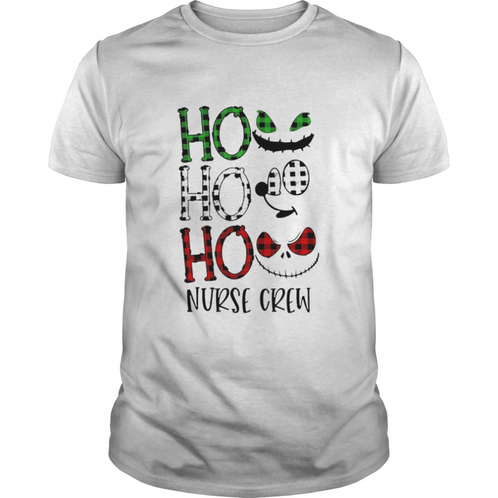 Ho Ho Ho Nurse Crew Christmas Sweater Shirt