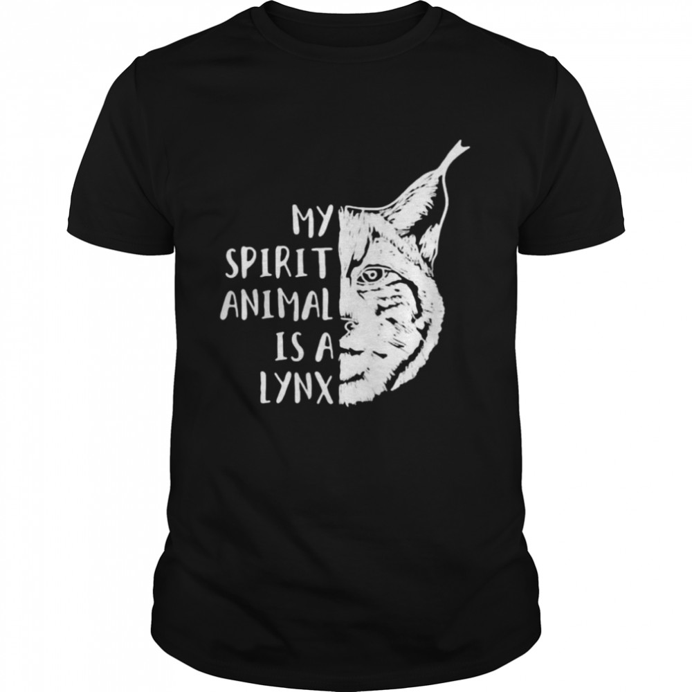 Lynx Ghost Animal Spiritual Animal’s Lynx  Classic Men's T-shirt