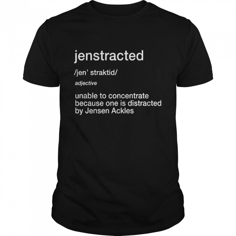 Jenstracted Unable To Concentrate Because One Distracted By Jensen Ackles Shirt