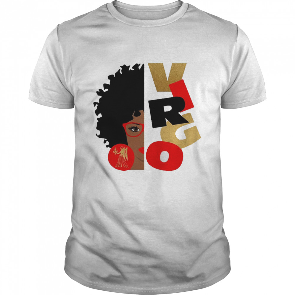 Zodiac Black Girl Virgo Shirt