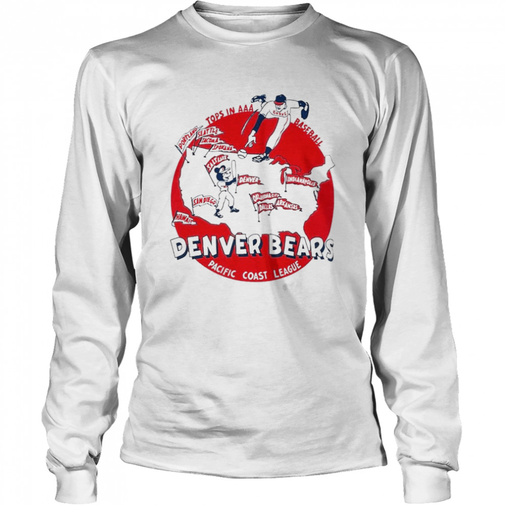 Ebbets Field Denver Bears 1952  Long Sleeved T-shirt