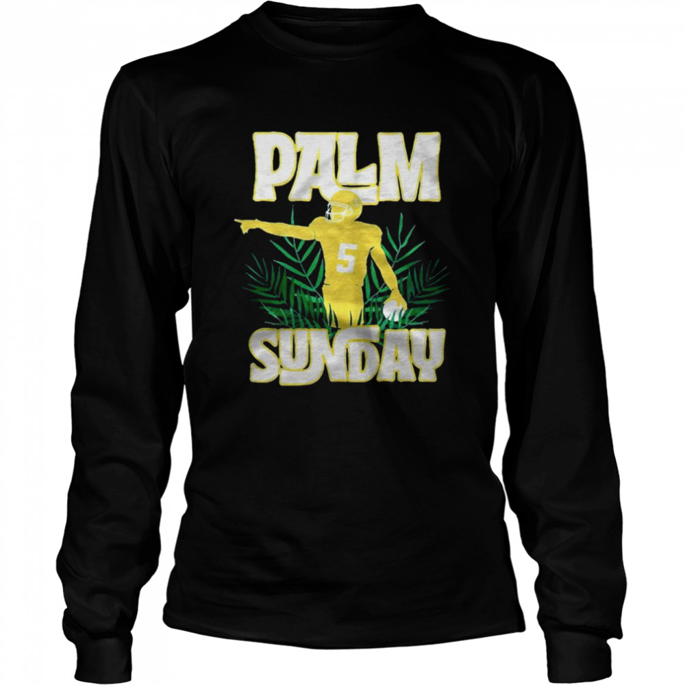 Palm Sunday football T-shirt Long Sleeved T-shirt
