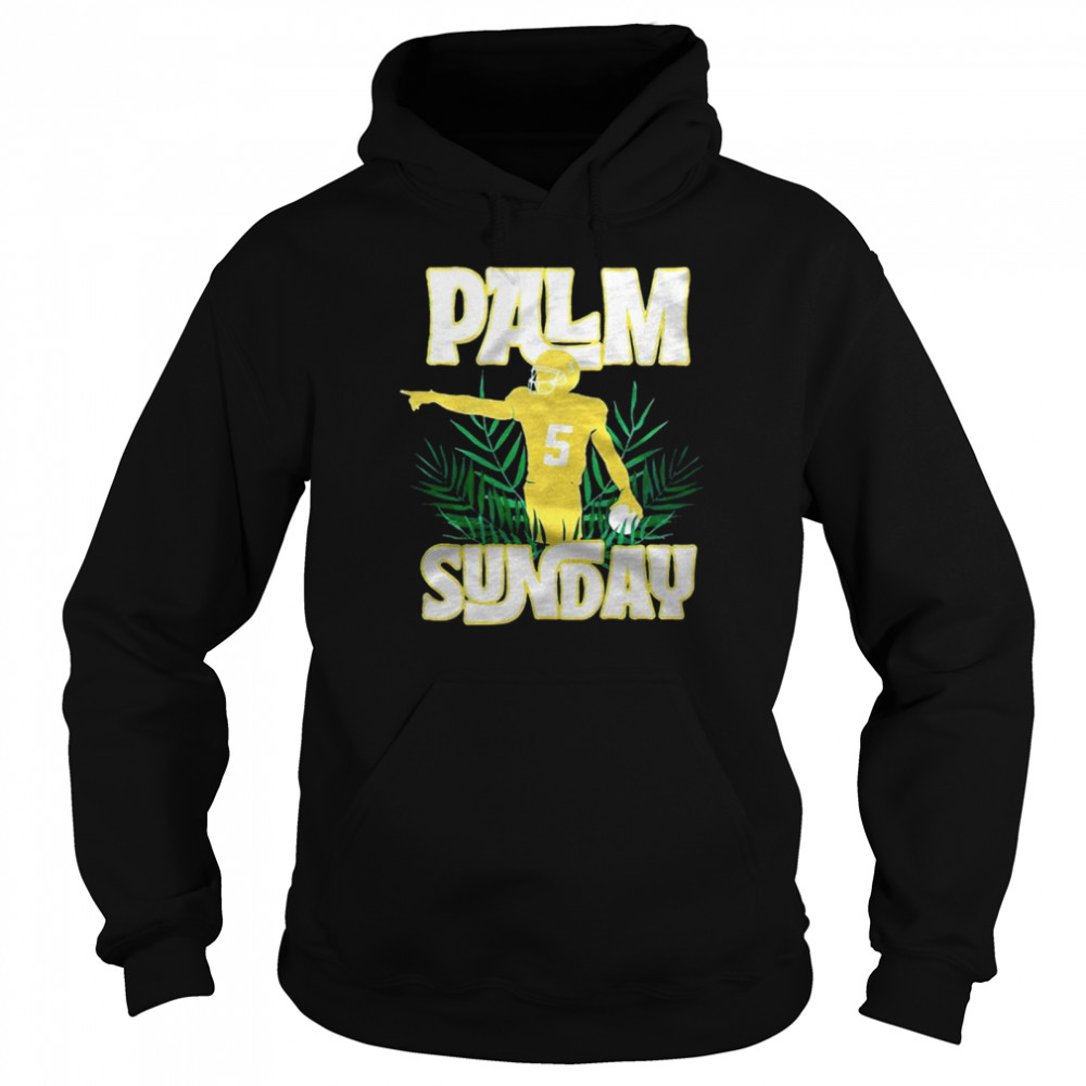 Palm Sunday football T-shirt Unisex Hoodie