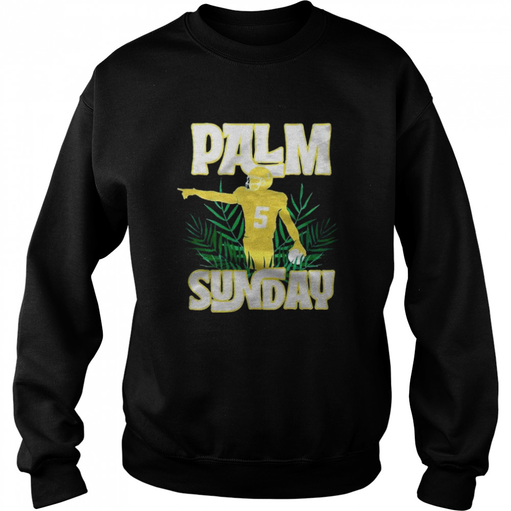 Palm Sunday football T-shirt Unisex Sweatshirt