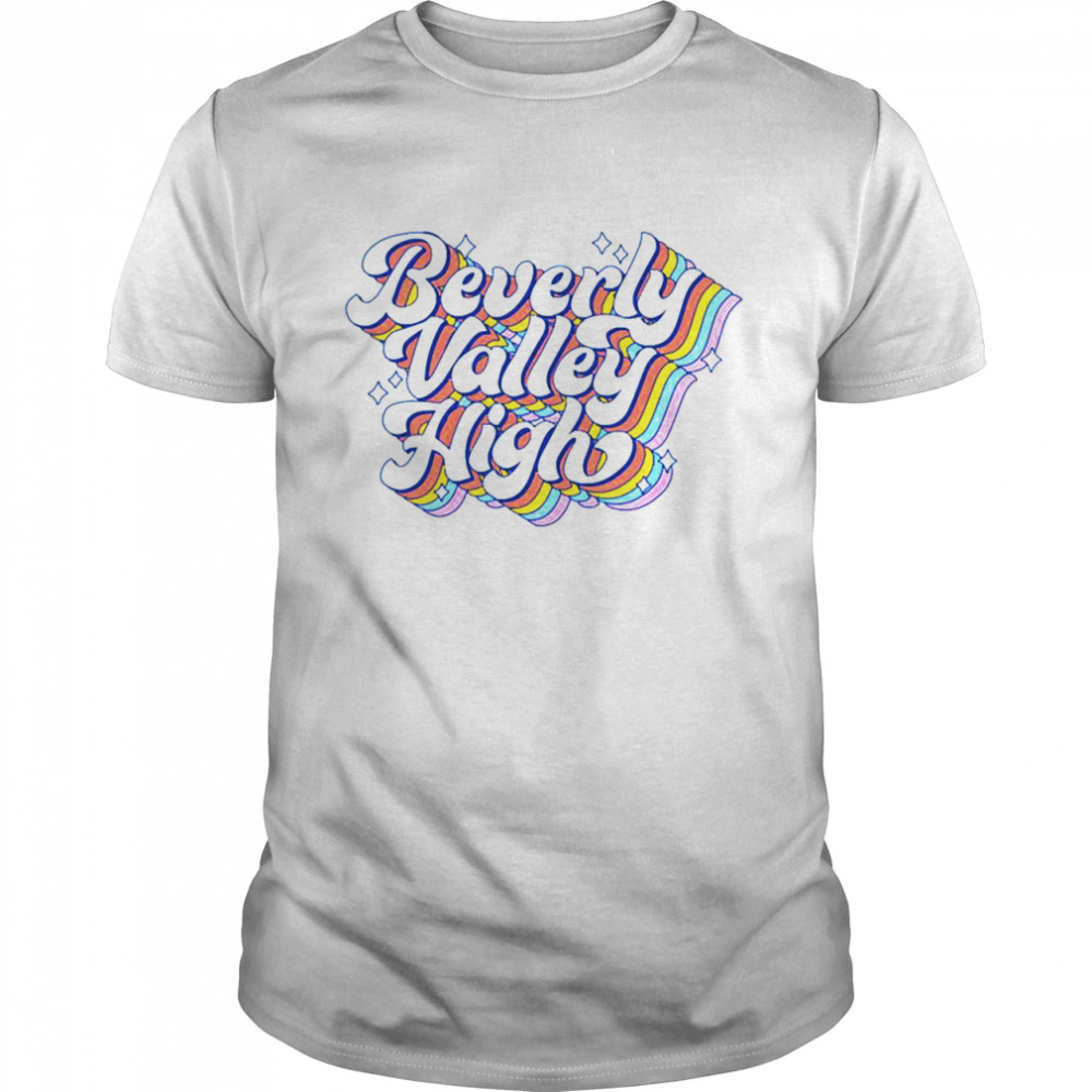 Bvh Merch Beverly Valley High Rainbow Shirt
