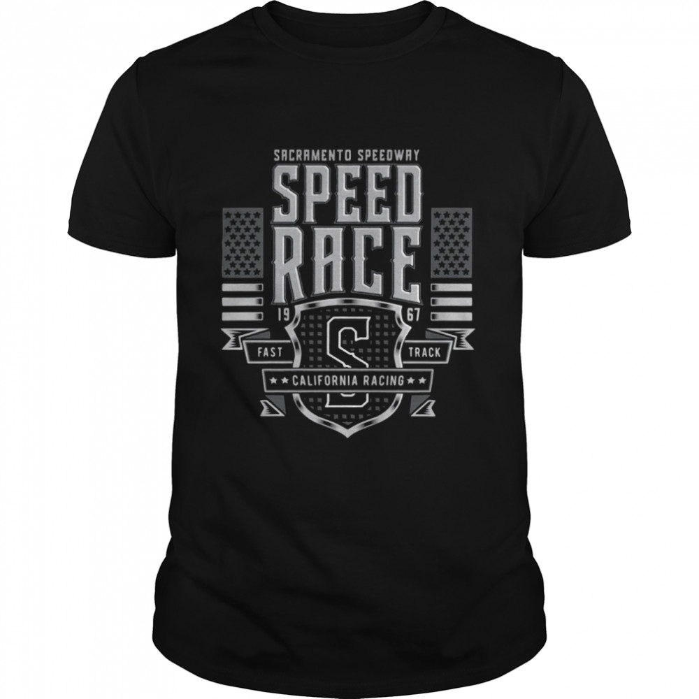 Sacrrmen To Speedway Speed Race 1967 California Racing  Classic Men's T-shirt