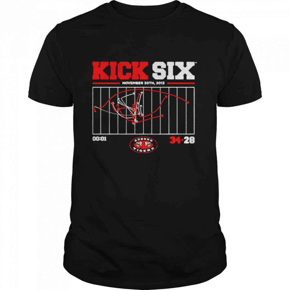 Auburn Football Kick Six Shirt