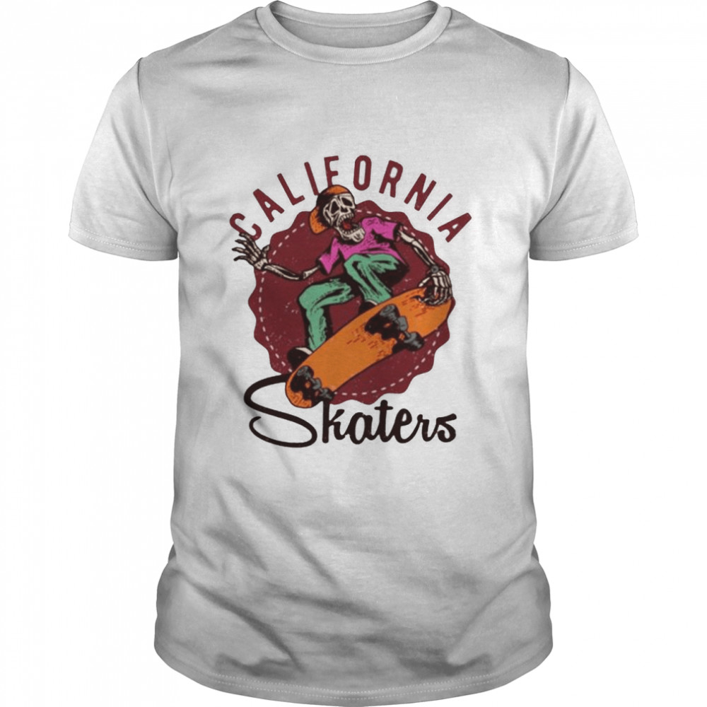 Skeleton California Shaters shirt