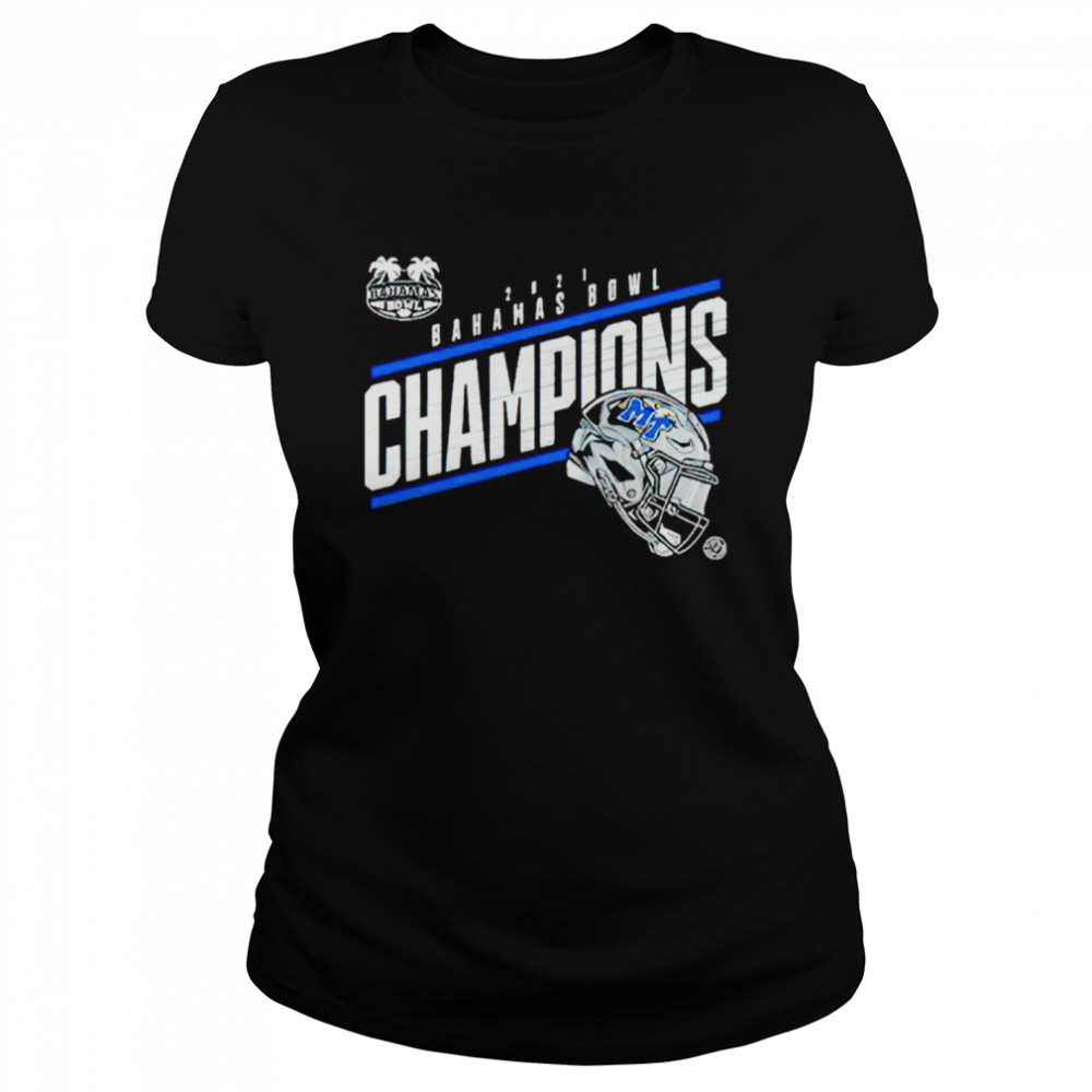 MTSU 2021 Bahamas Bowl Champions shirt Classic Women's T-shirt