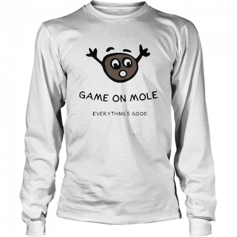 Game On Mole Moley Long Sleeved T-shirt
