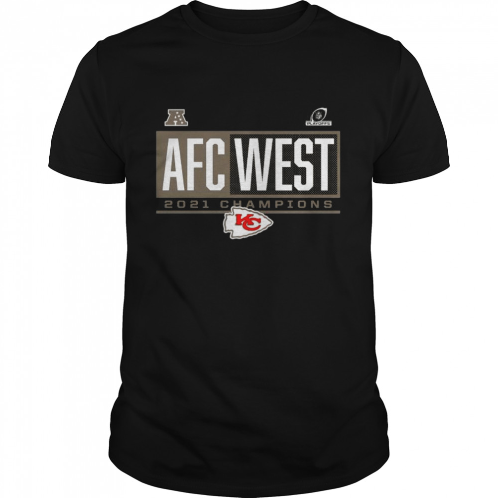 Kansas City Chiefs 2021 AFC West Division Champions T-shirt