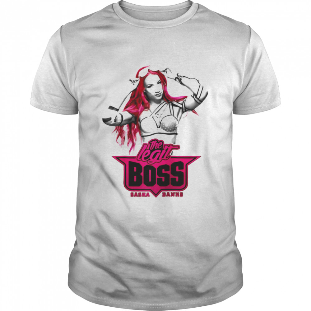 Wwe Sasha Banks Pink Hair Raglan Baseball Shirt