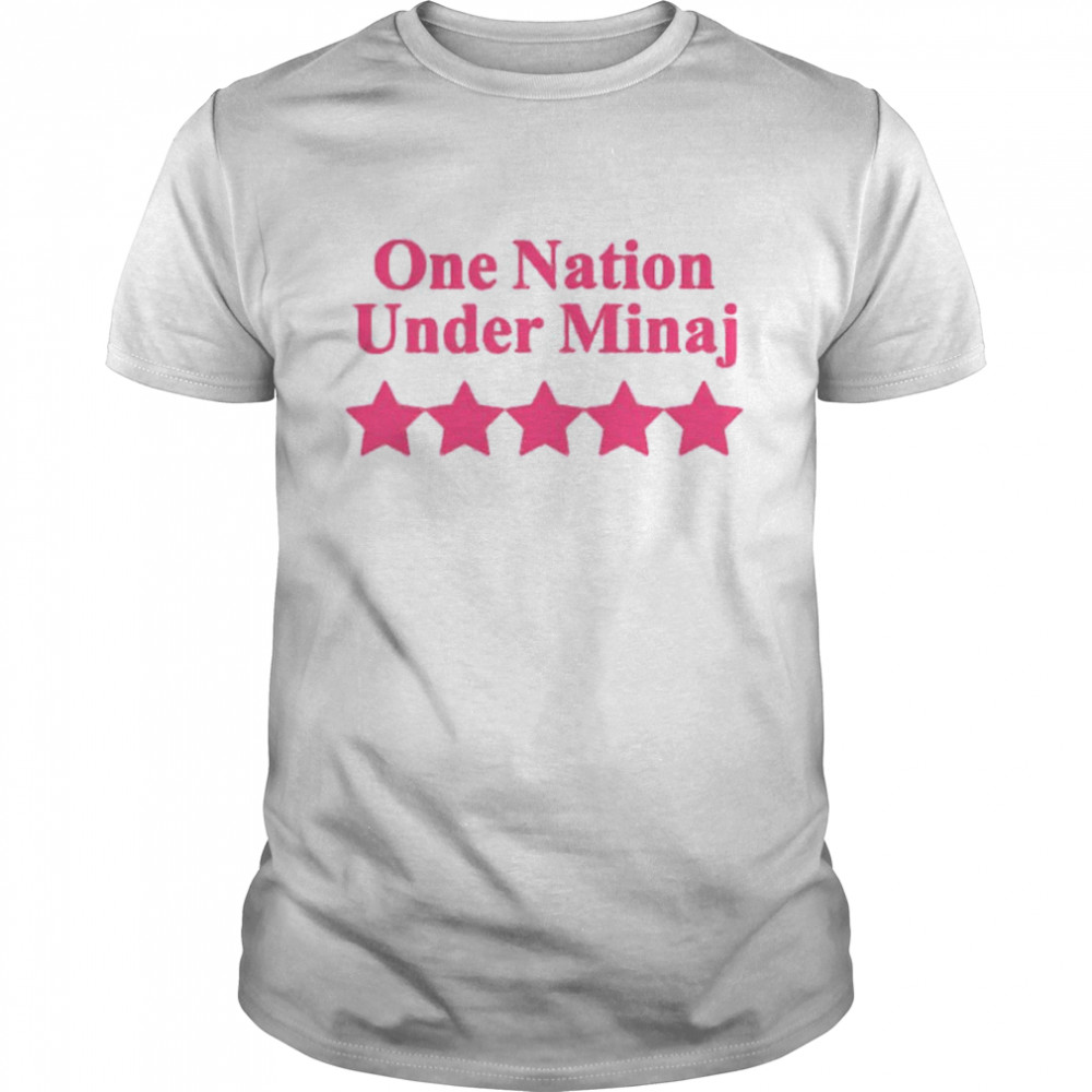 5 star one nation under minaj shirt