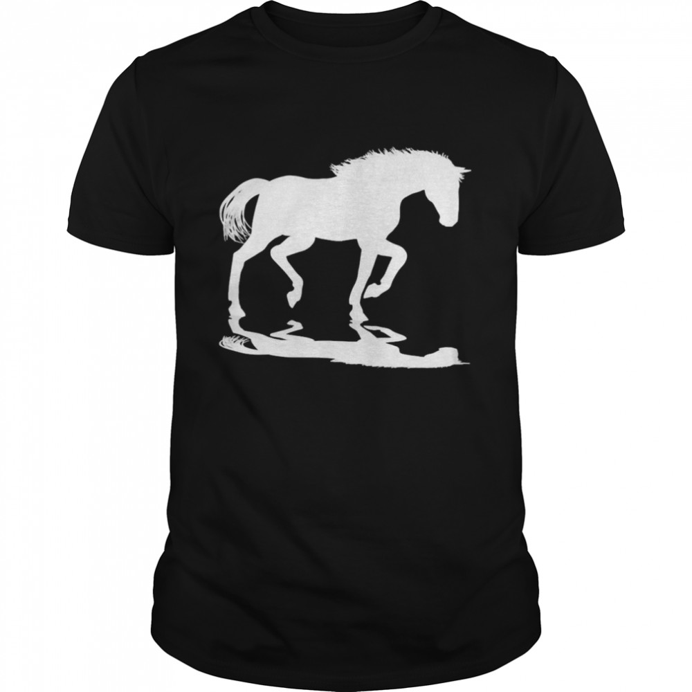 Heart Pferdeliebe Shirt Horse Love Riding Girls Horses Shirt