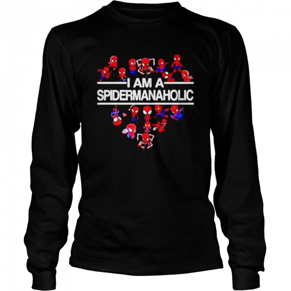 I Am A Spidermanaholic T-shirt Long Sleeved T-shirt