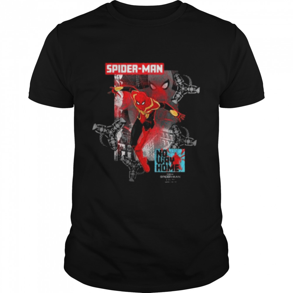 Spider-man no way home airbrushed color pop 2022 shirt