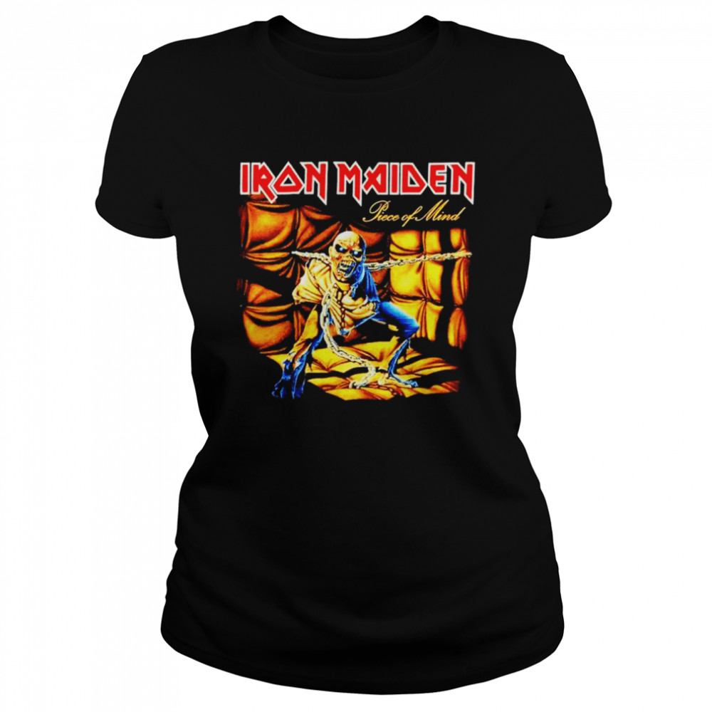 Iron Maiden Piece Of Mind T-shirt Classic Women's T-shirt