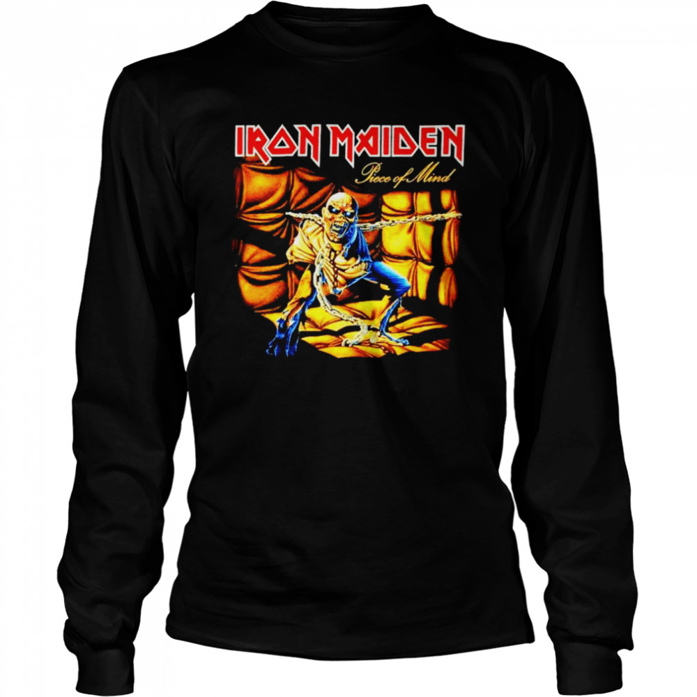 Iron Maiden Piece Of Mind T-shirt Long Sleeved T-shirt