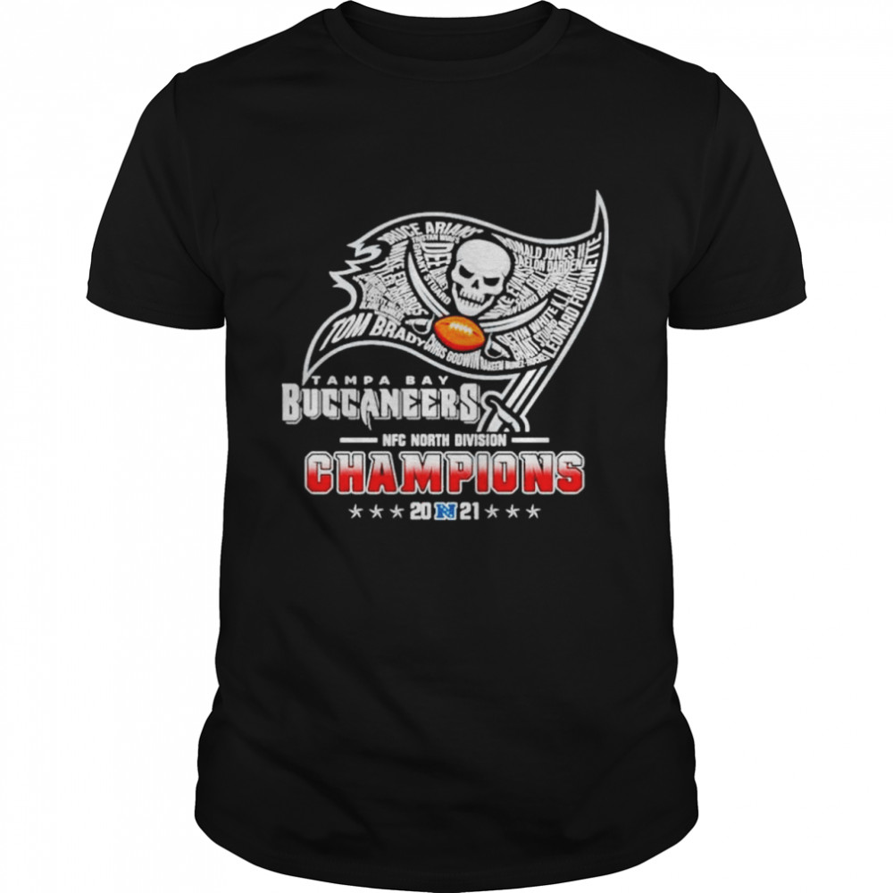 Tampa bay buccaneers nfc north division champions 2021 shirt