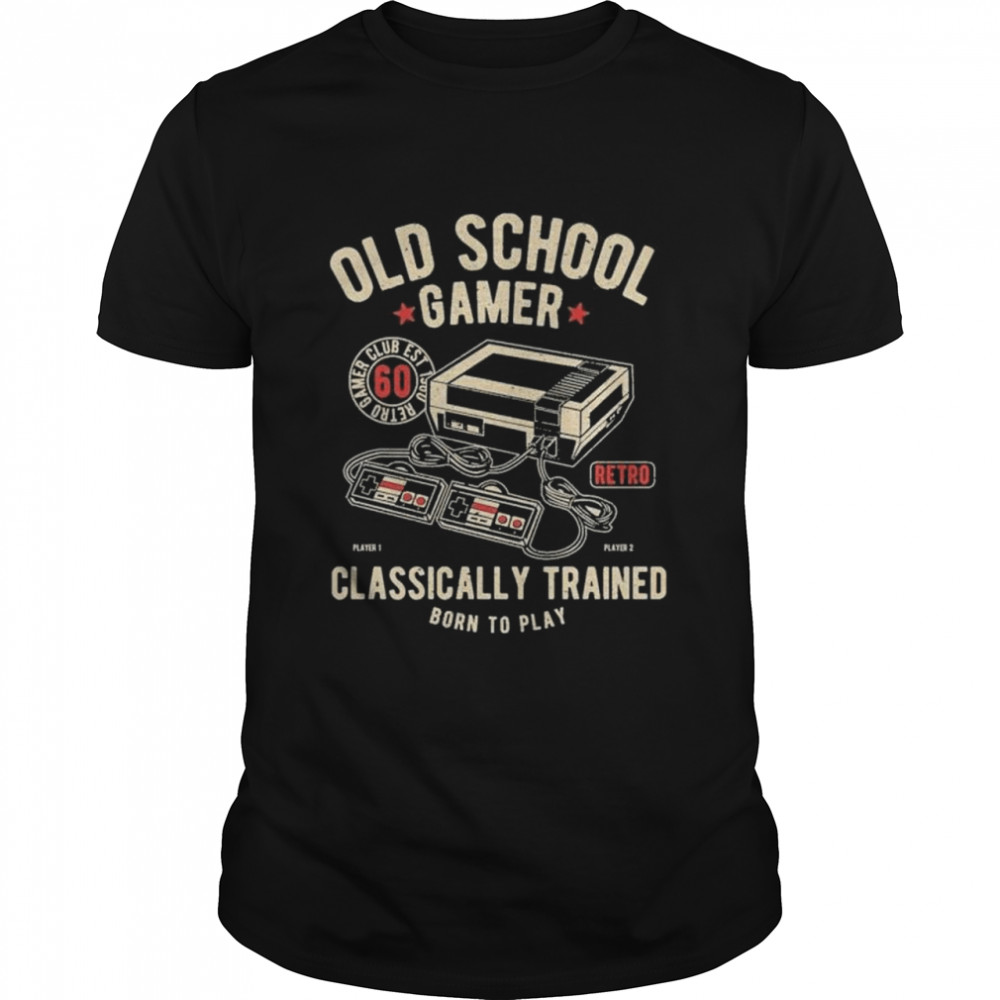 Vintage Gaming Old School Gamer Retro Video Game shirt