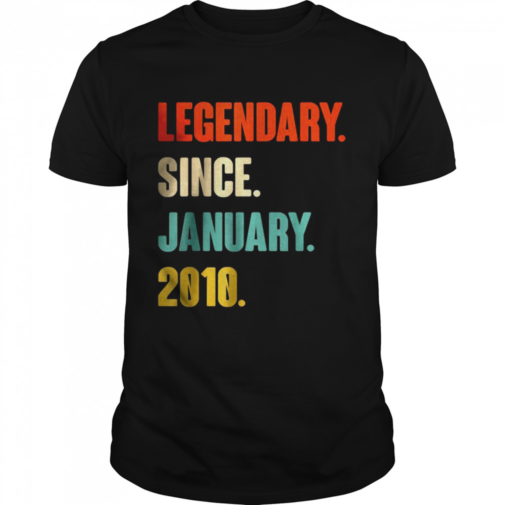 Vintage Legendary Since January 2010 T- Classic Men's T-shirt