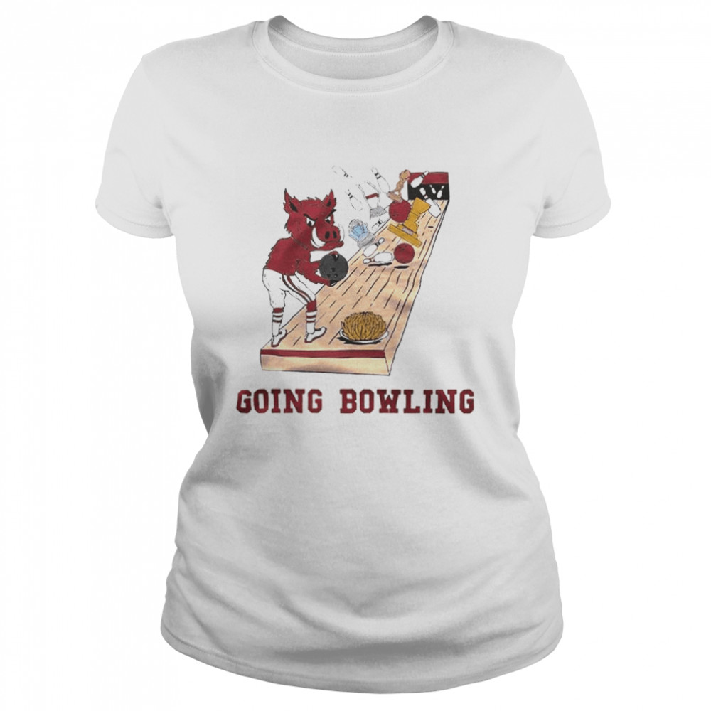 Going bowling Arkansas Razorbacks sport shirt Classic Women's T-shirt