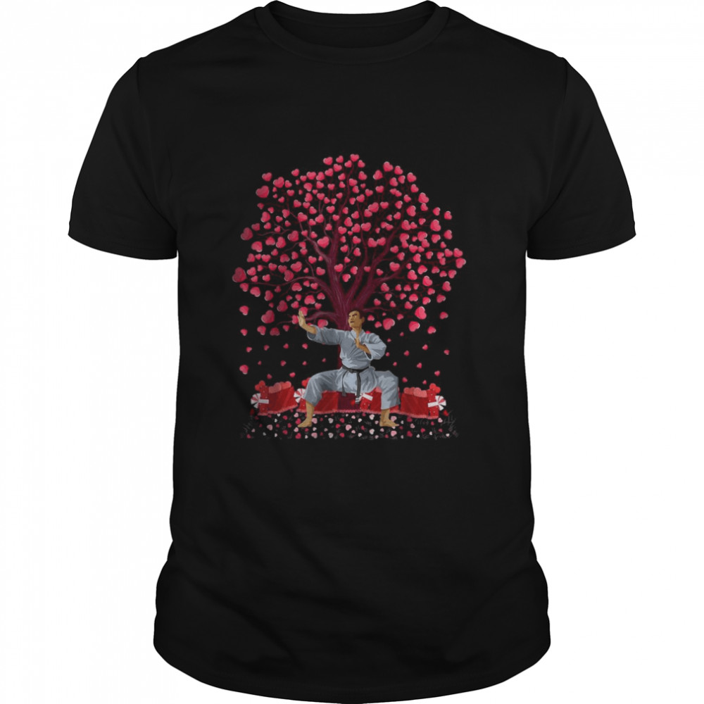 Karate Martial Arts Lover Funny Karate Valentine’s Day T- Classic Men's T-shirt