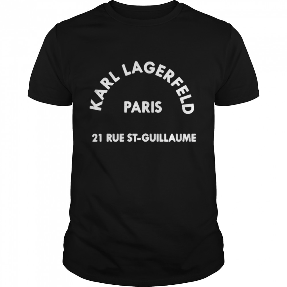Karl Lagerfeld Paris 21 Rue St Guillaume shirt Classic Men's T-shirt